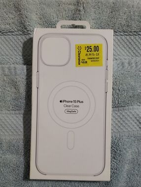 Genuine Clear Case with MagSafe For iPhone 15 Plus